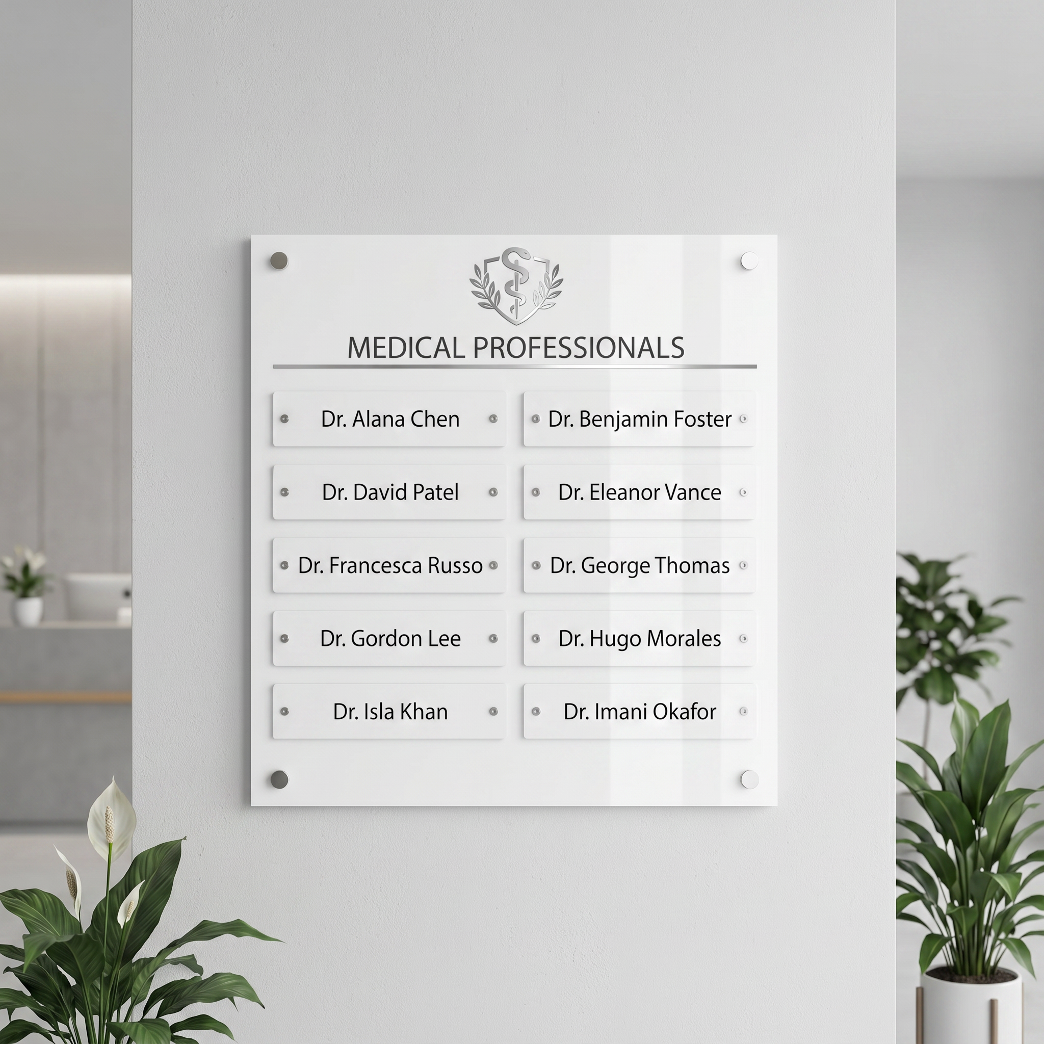 Healthcare Signage