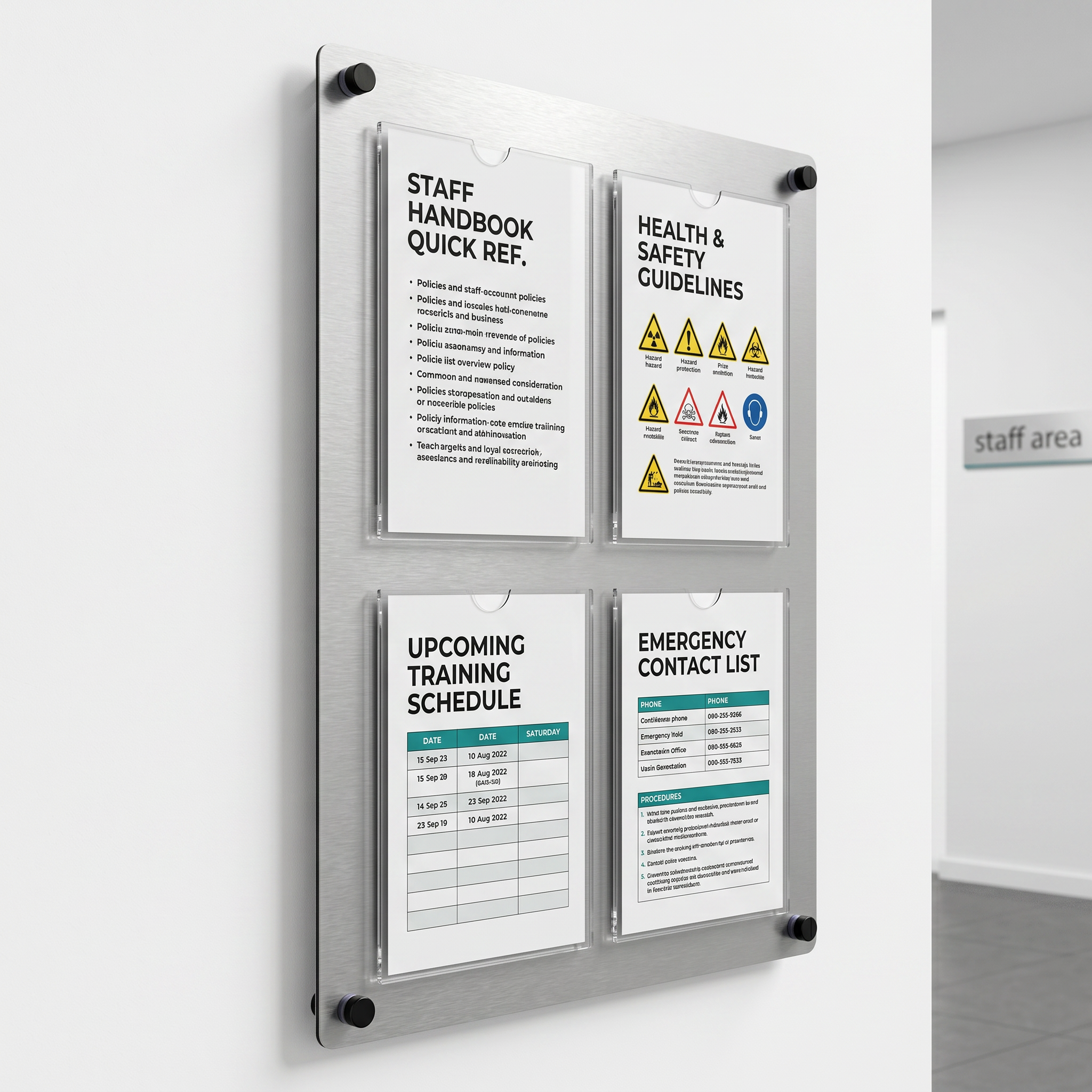Information Display Boards