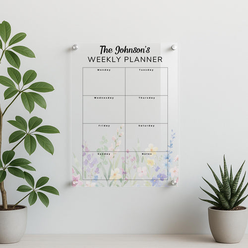 Acrylic Wall Planners
