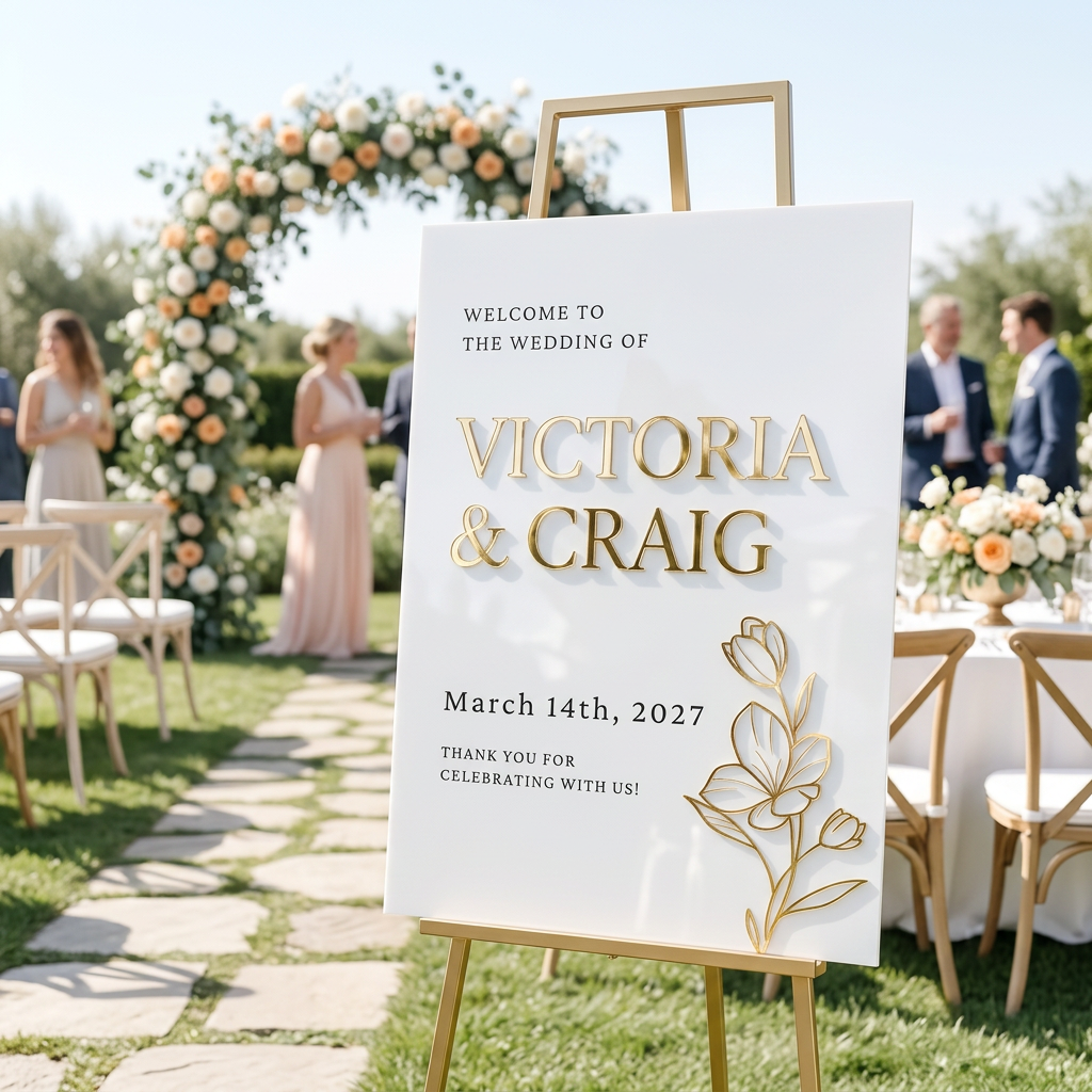 Event & Wedding Signage