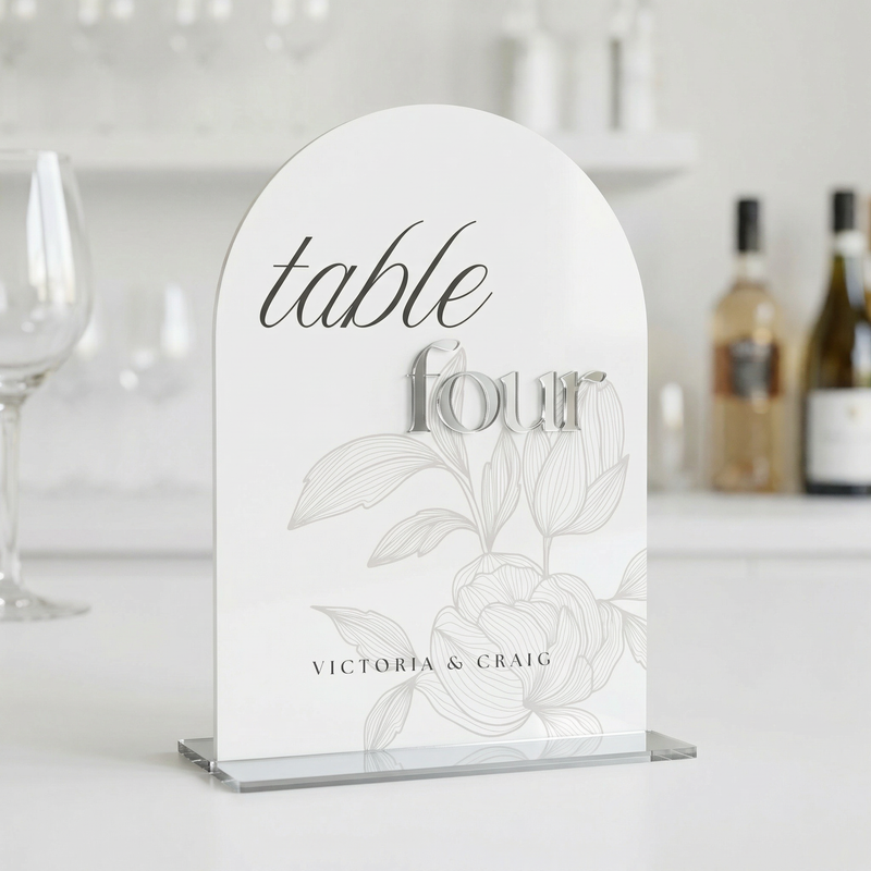Wedding Table Numbers