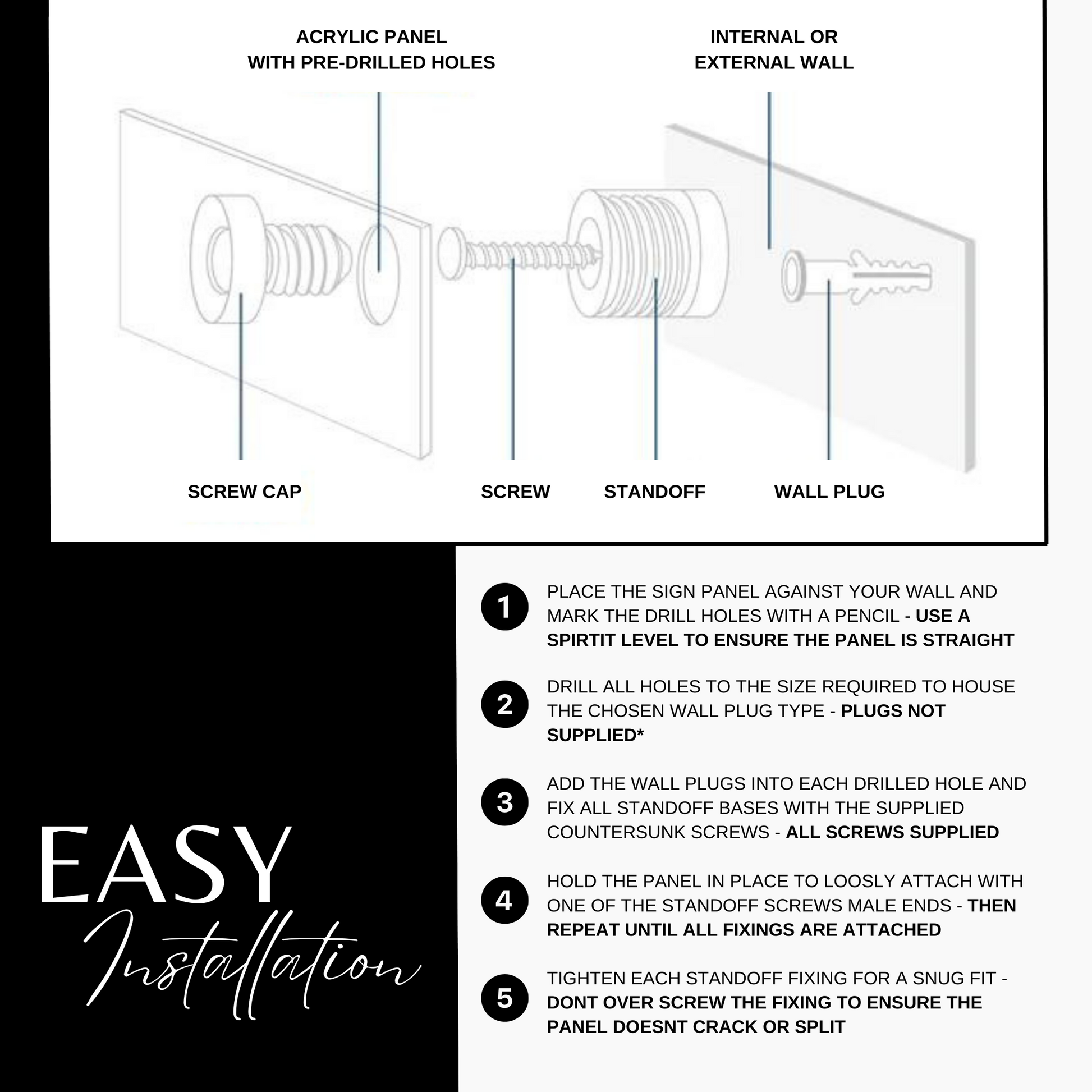 Personalised Daily Planner | Family Chore To Do List | Weekly Planning Chart | Recyclable Acrylic | Reusable Wipe-able Organization Calendar | + Free Marker Pen & Eraser - By Victoria Maxwell
