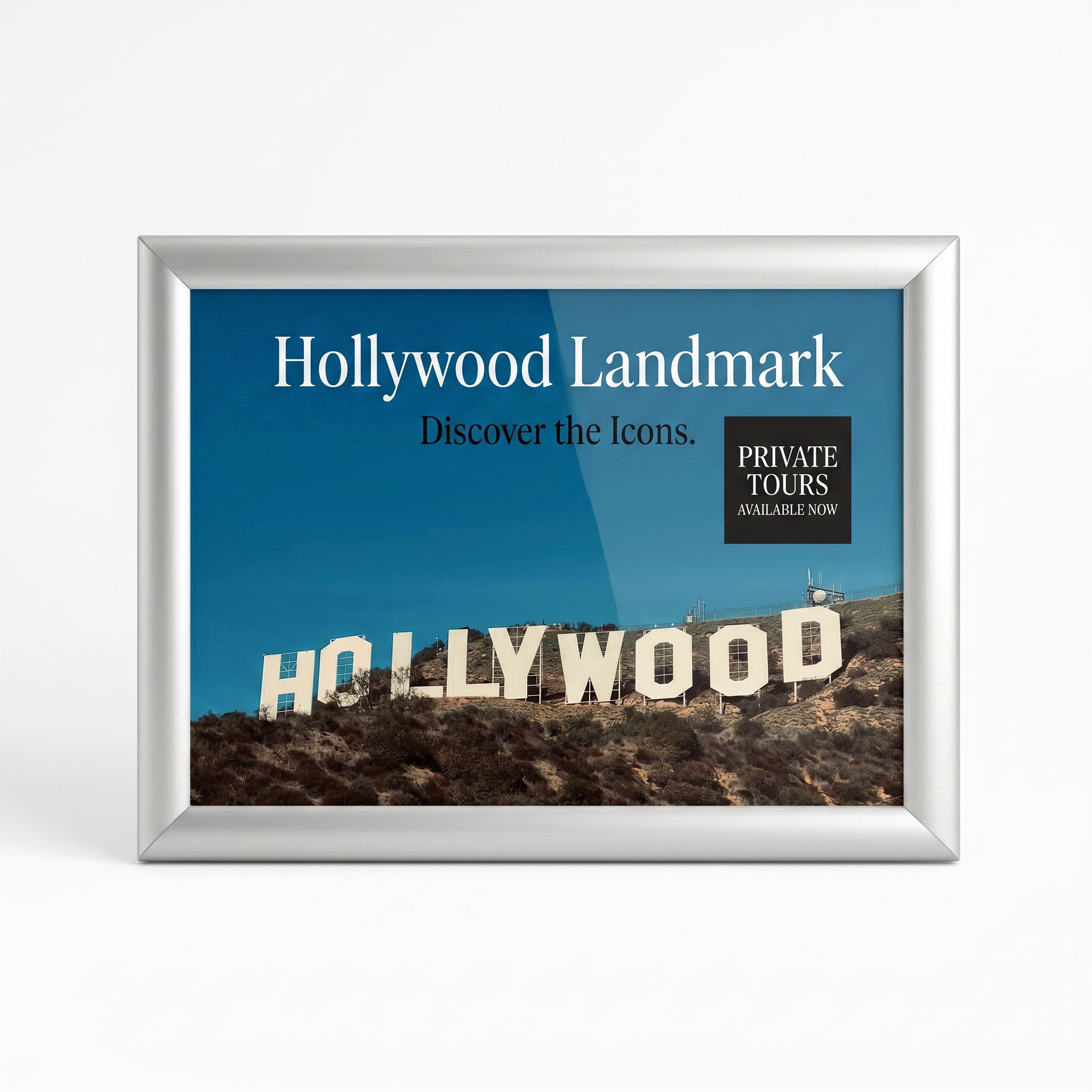 Premium Silver Snap Frames – Wall Mounted Aluminium Poster Frames V&C Designs Ltd