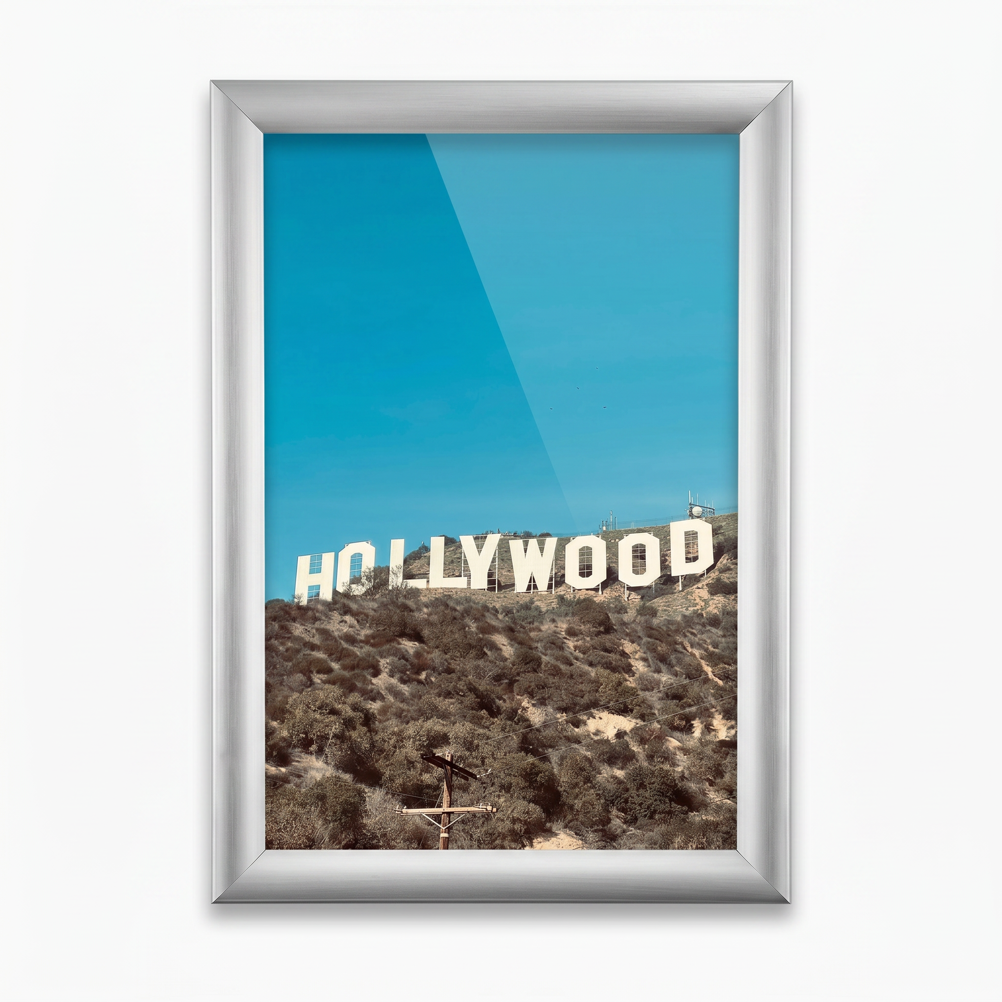 Premium Silver Snap Frames – Wall Mounted Aluminium Poster Frames V&C Designs Ltd