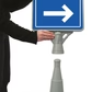 Water Based Pyramid Sign V&C Designs Ltd