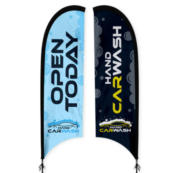 Feather Flying Banner V&C Designs Ltd