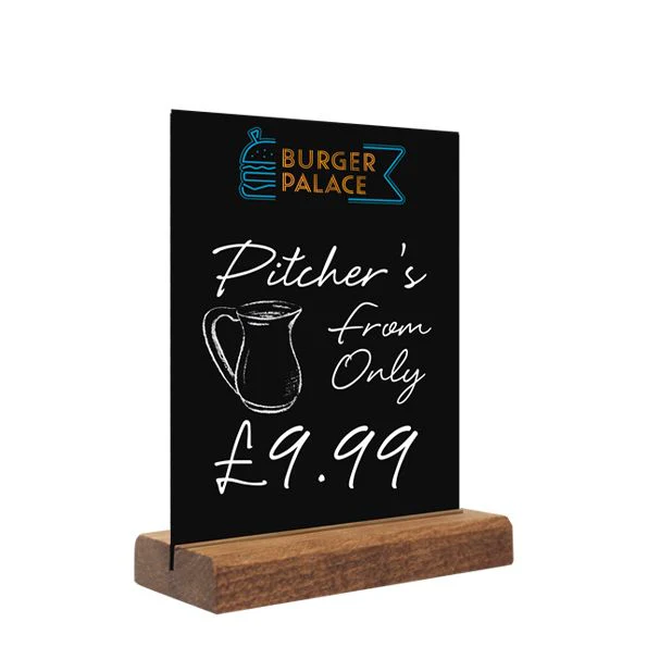 Counter/Table Top Chalkboards V&C Designs Ltd