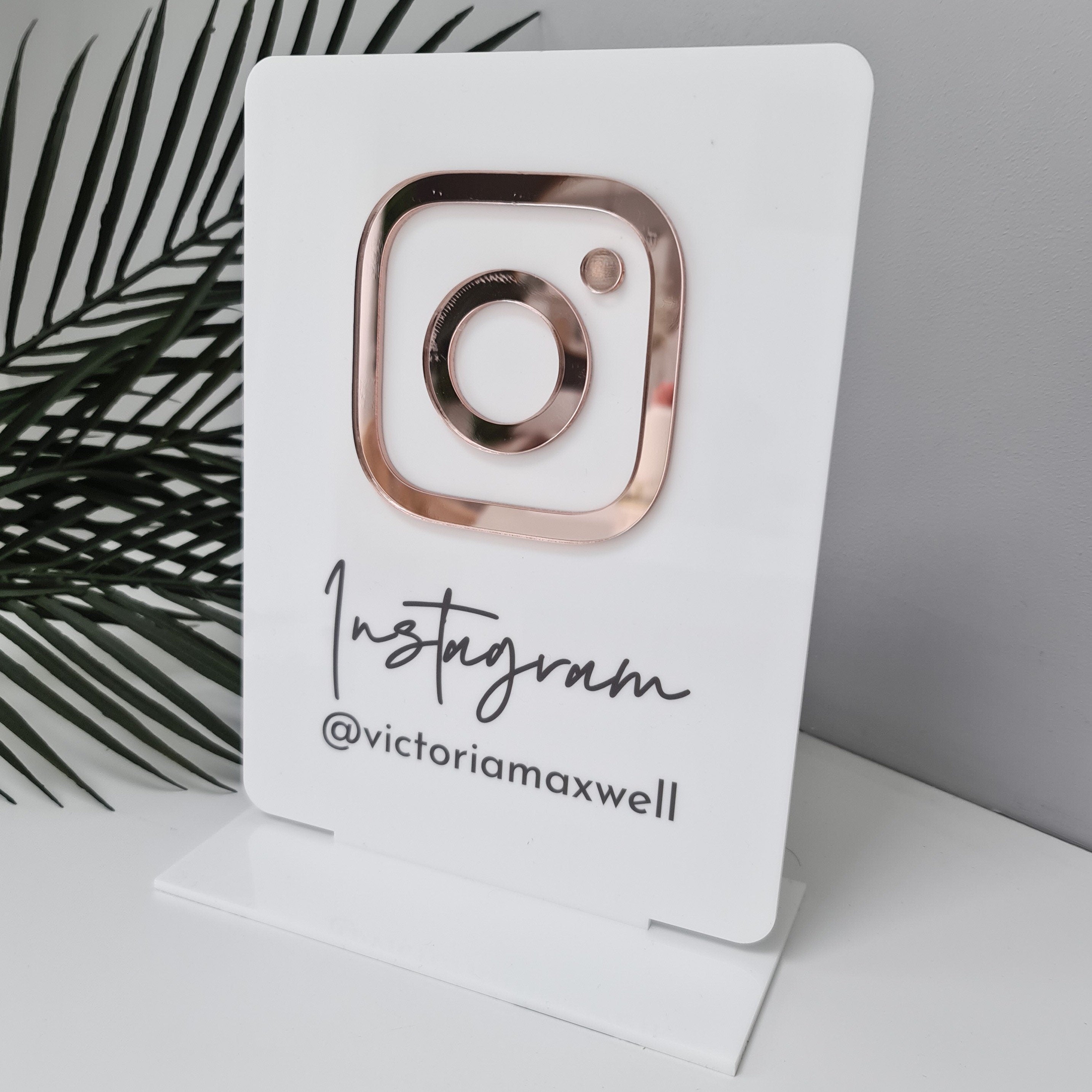 Custom Instagram Sign or other Social Media Sign