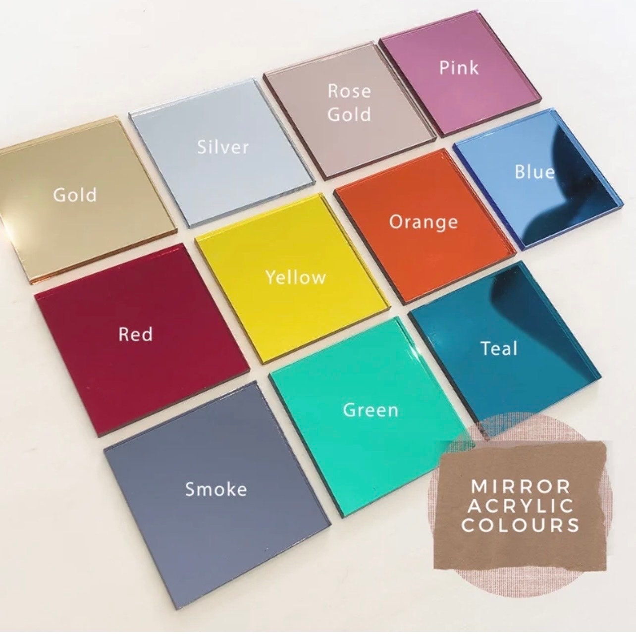 QR Code Business Instagram Facebook Social Media Sign with Logo | Salon Sign | QR Code Sign Tabletop Plaque