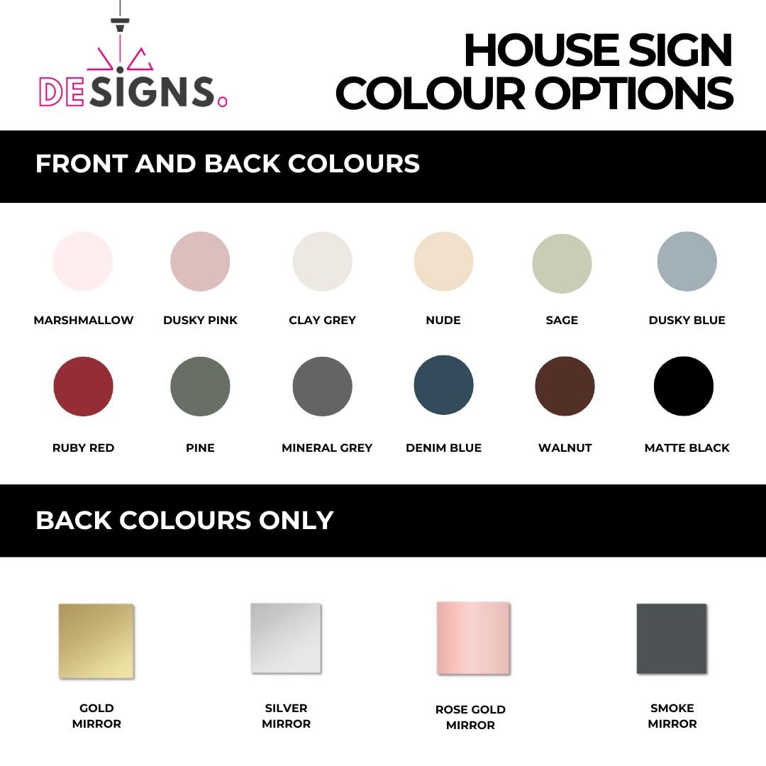 Modern House Adresss Sign Rose Gold Acrylic Property Number Marble Apartment Name Door Plaque Contemporary Minimalist New Home Gift