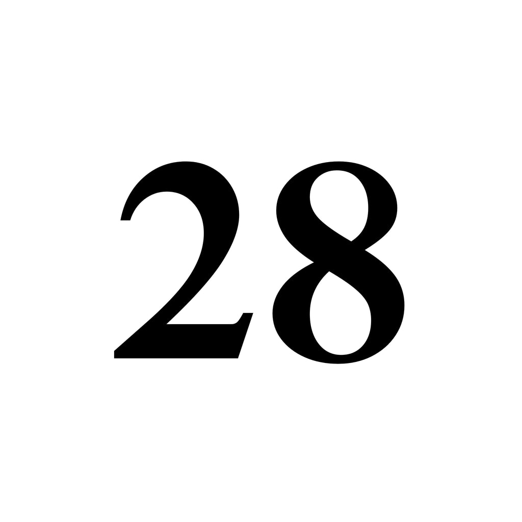 Modern Floating House Numbers – Laser Cut Acrylic Door Address Sign | Custom Outdoor Wall Digits with Hidden Fixings or 3M Tape