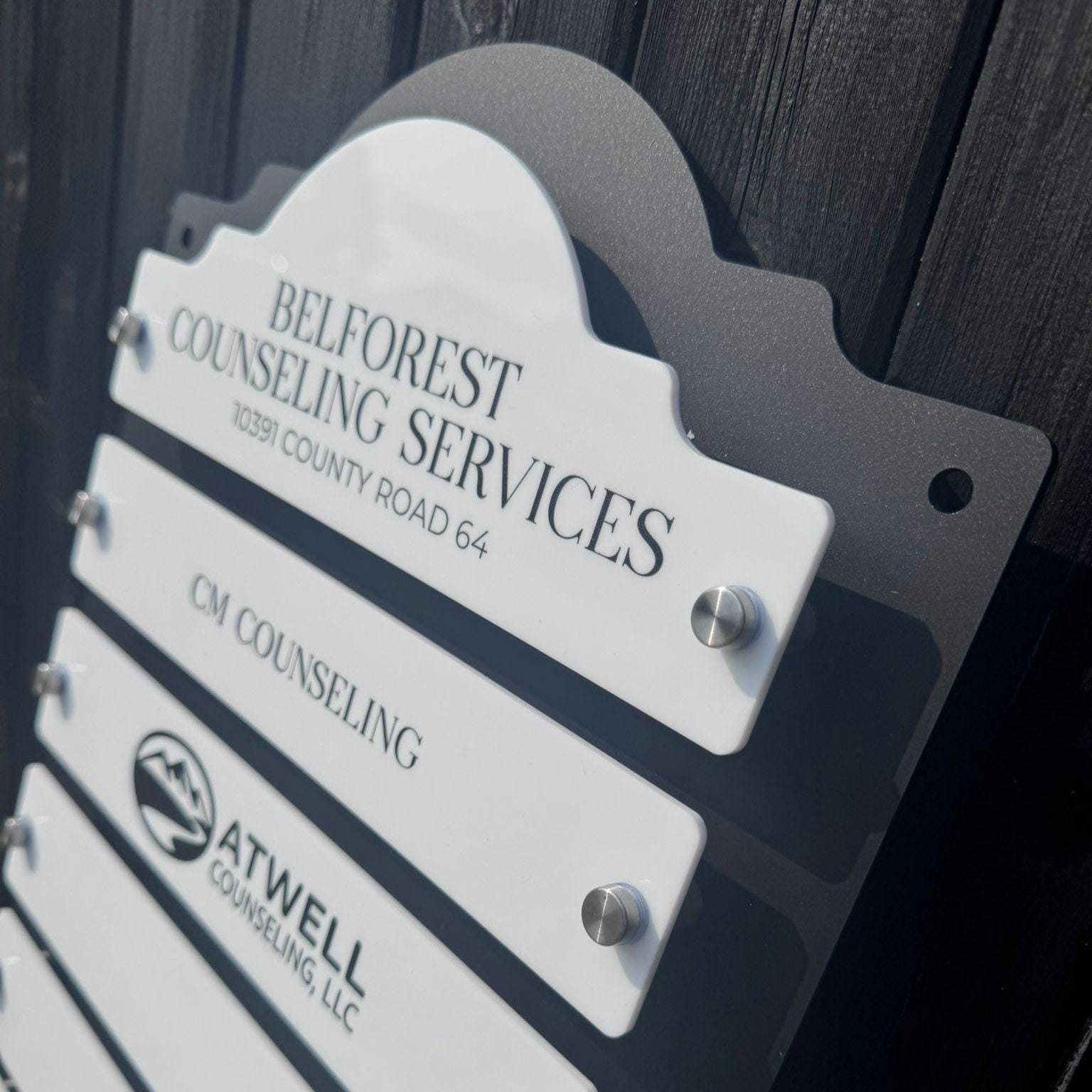 Custom Building Directory Sign | Business Wayfinding Board | Doctors Practice Staff Sign | Office Wall Plaque | Door Suite Location Signage