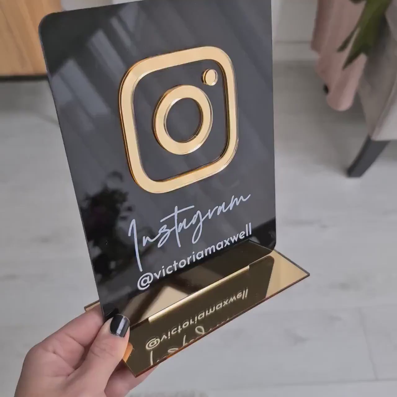 Custom Instagram Sign or other Social Media Sign