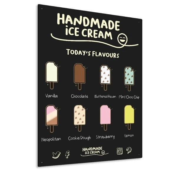 Commercial liquid chalk menu board